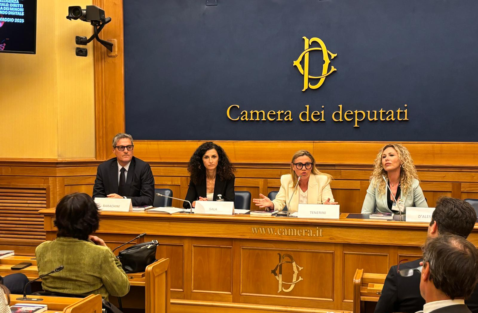 Presentazione alla Camera dei Deputati del libro “Dal Cyberbullismo all’Intelligenza Artificiale”