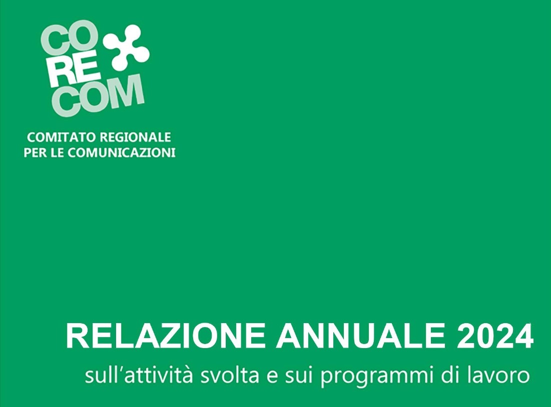 GRAFICA RELAZIONE ANNUALE CORECOM