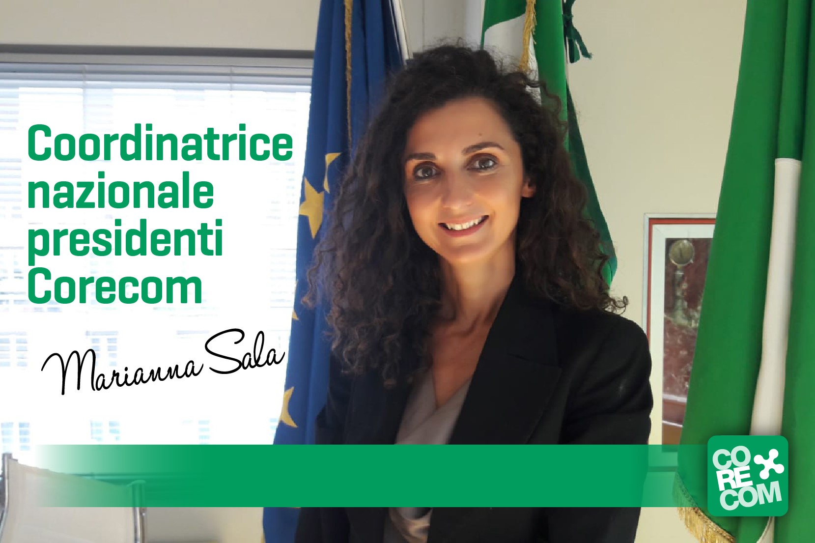 Presidente Sala Coordinatrice nazionale dei presidenti Corecom