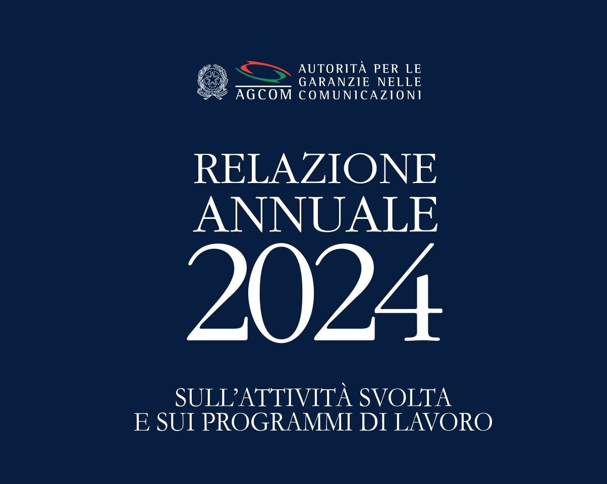 PRESENTAZIOME RELAZIONE AGCOM 2024