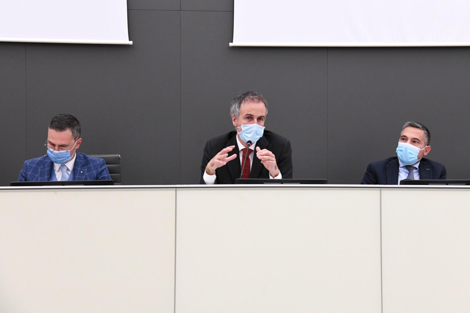 Presidente del Consiglio Regionale Alessandro Fermi