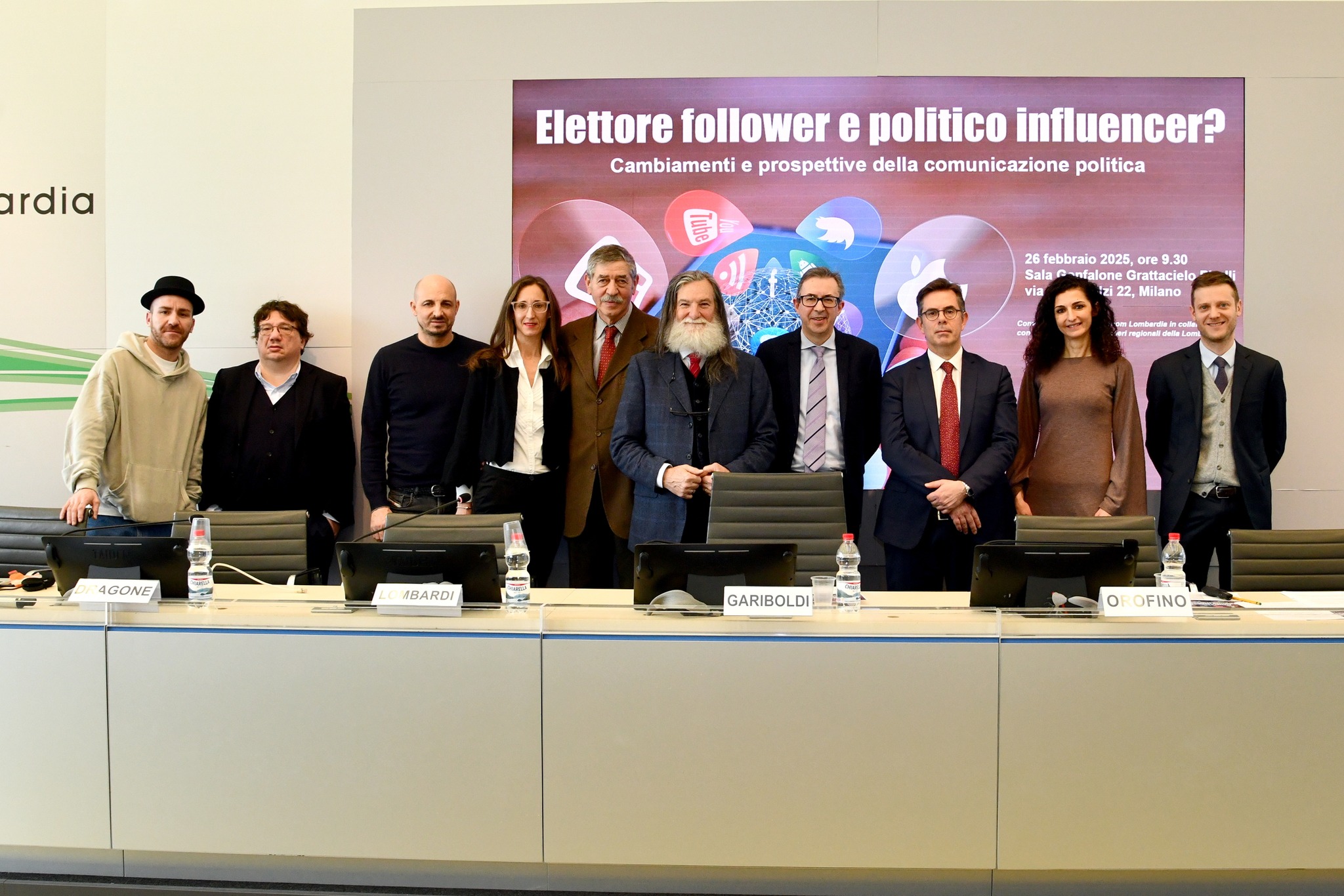 GRAFICA CONVEGNO COMUNICAZIONE POLITICA